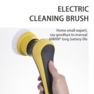 Cleaning Brush Bathroom Floor Electric Cleaning Brush  Wireless Adjustable Brush - Image 3